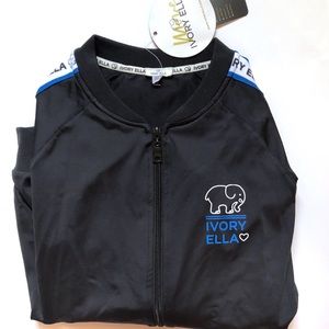 Ivory Ella zip up jacket